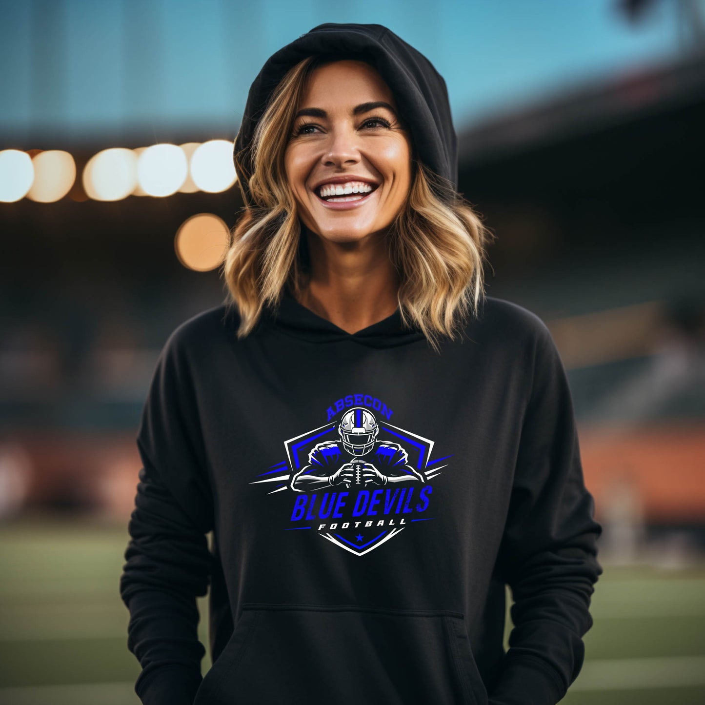 Center Logo Hoodie (customizable)