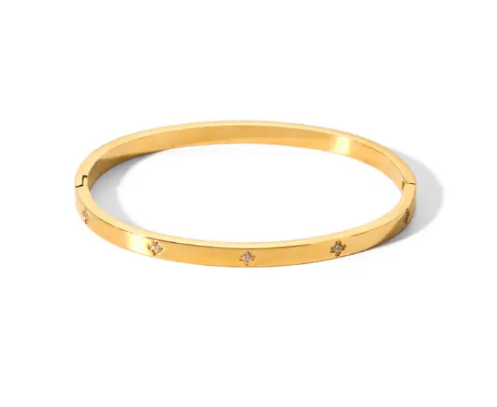 CLOVER || Gold clover/vancleef bangle