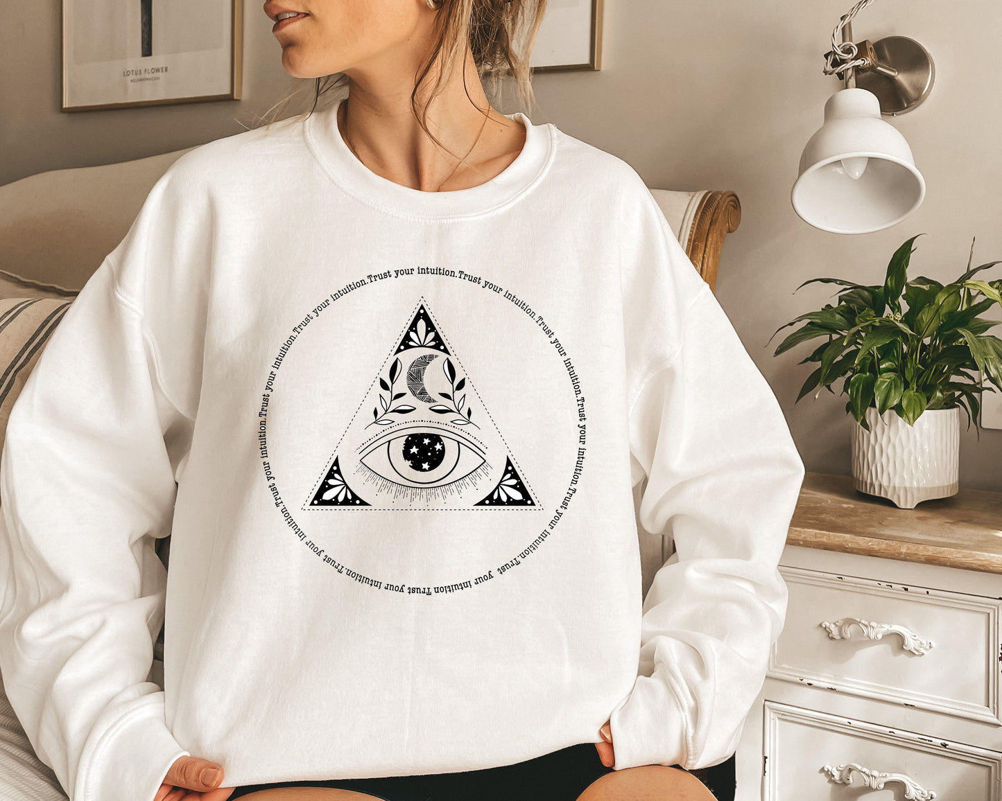 Trust Your Intuition Crewneck Sweatshirt