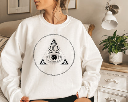 Trust Your Intuition Crewneck Sweatshirt