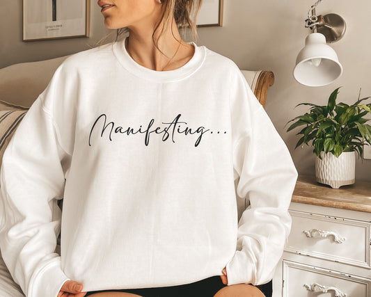 Manifesting Spiritual Crewneck Sweatshirt