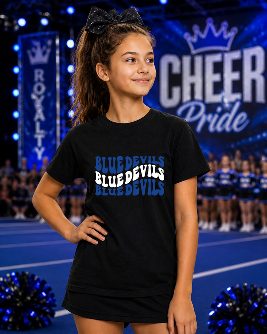 Blue Devils Wave Tee