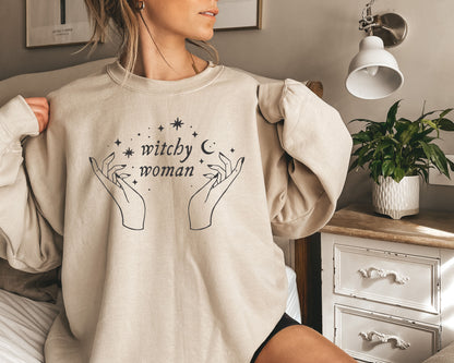 Witchy Woman Crewneck Sweatshirt